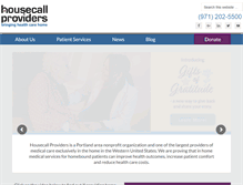 Tablet Screenshot of housecallproviders.org